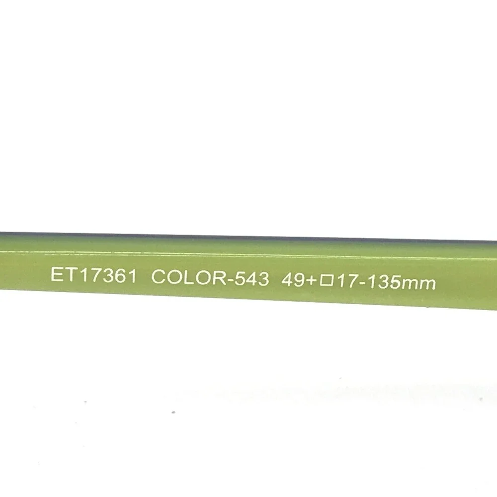 Esprit Kids Eyeglasses Frame ET17361 543 Blue Green Rectangle Full Rim 49-17-135